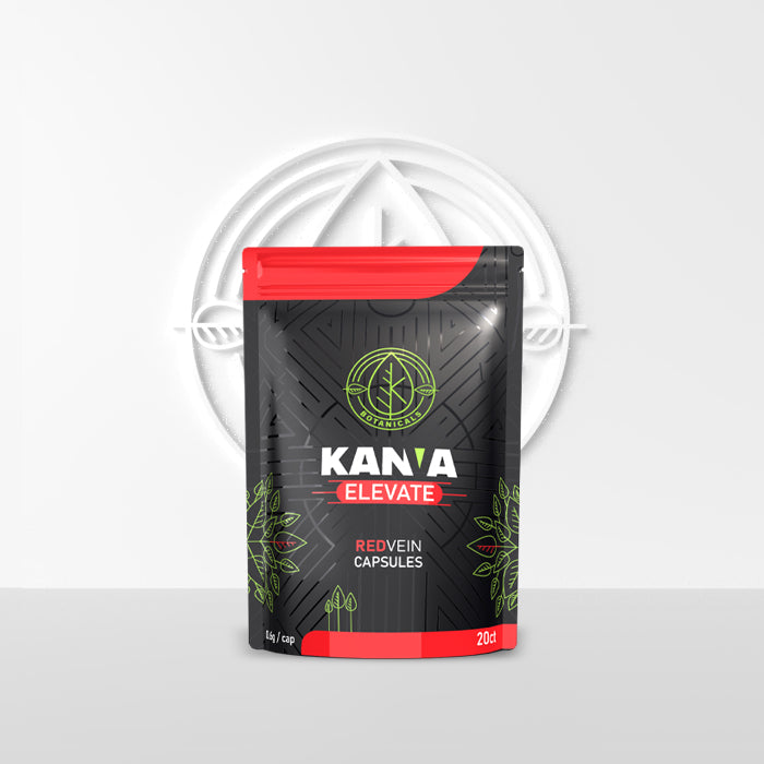 RED Vein kratom powder capsule