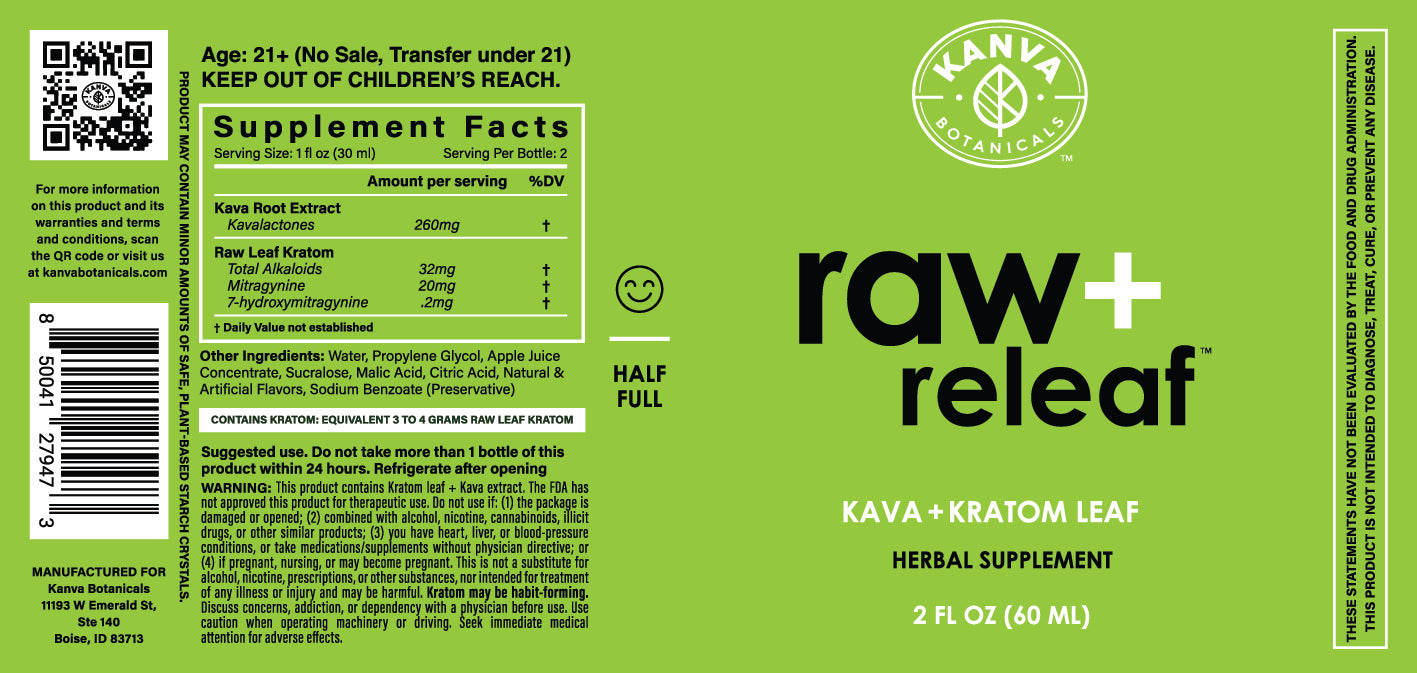 Raw + Releaf